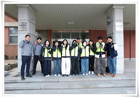 경찰행정학과, 부산진경찰서와 교내 범죄예방 캠페인 진행